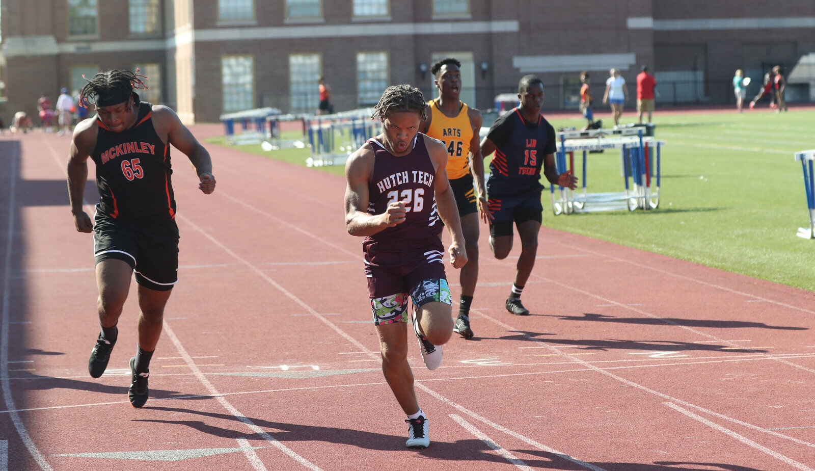 Day 1 of the All-High track and field championships